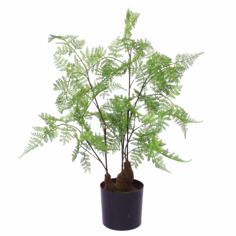 Ferns & Grasses | 60cm Artificial Natural Moss Base Fern Foliage Plant Artificial Plants Ferns & Grasses