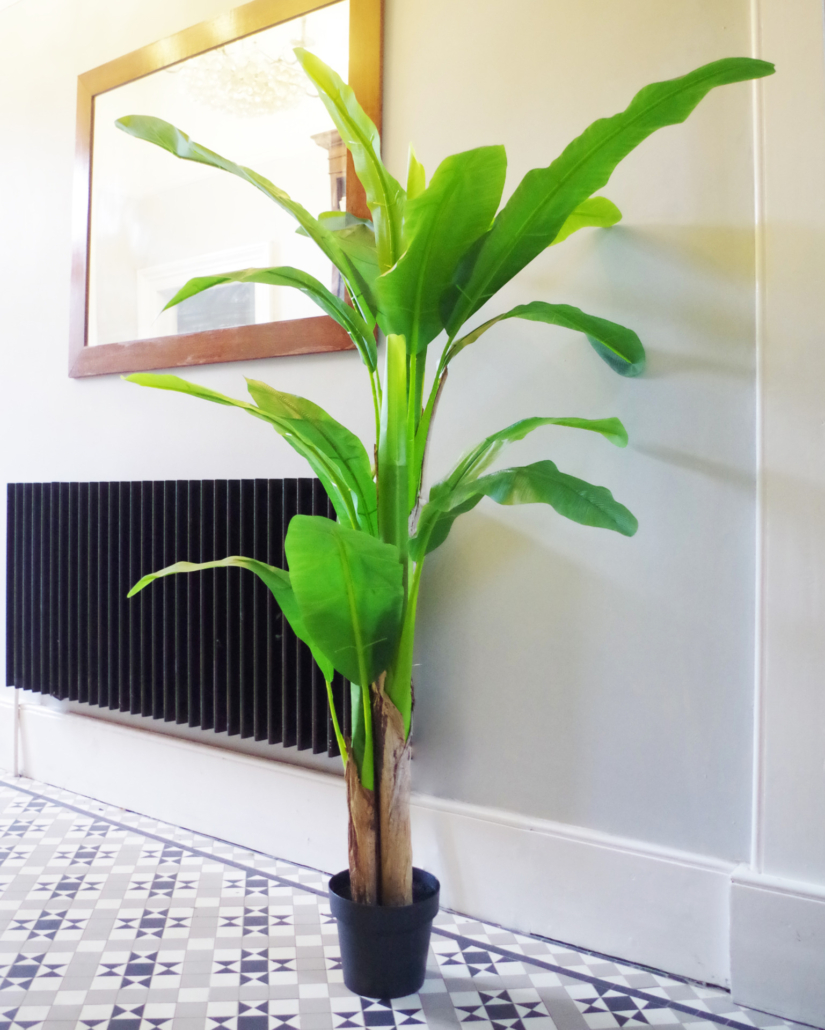 Large Leaved | 180cm Artificial Banana Plant Tropical Natural Tree Artificial Plants Large Leaved