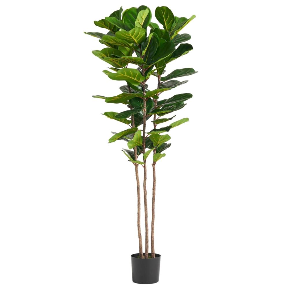 Large Leaved | 180cm Premium Artificial Fiddle Leaf Fig Tree Artificial Plants Large Leaved