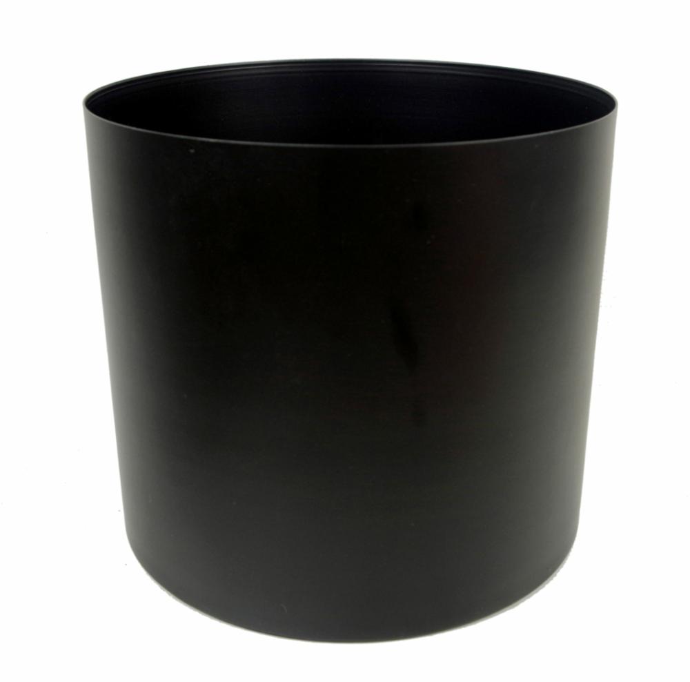 Metal Planters | Leaf Metal Planter Plant Pot Black 20 x 18cm Metal Planters Metal Planters