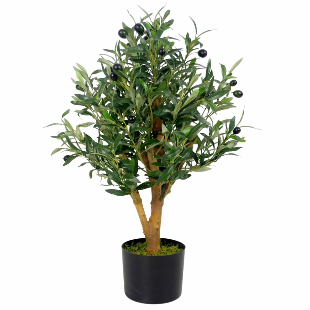 Olive Trees | 65cm Luxury Artificial Olive Tree Bush Premium Range Artificial Trees Olive Trees