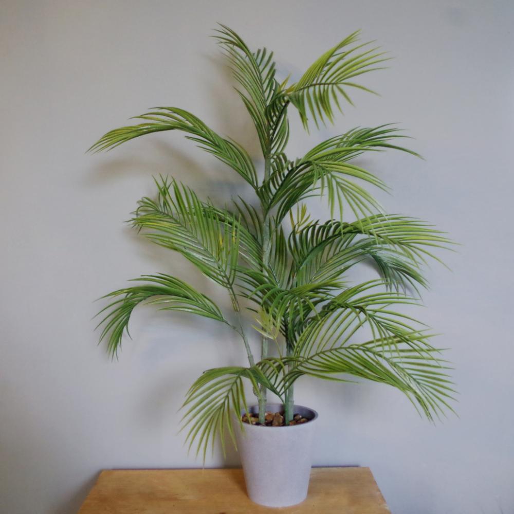 Palm Plants Trees | 90cm Artificial Palm Tree Potted in Decorative Planter Artificial Trees Palm Plants Trees