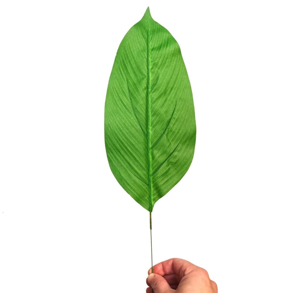 Tropical Leaves | Artificial Aspidistra Tropical Leaf 40cm Artificial Leaves Artificial Leaves