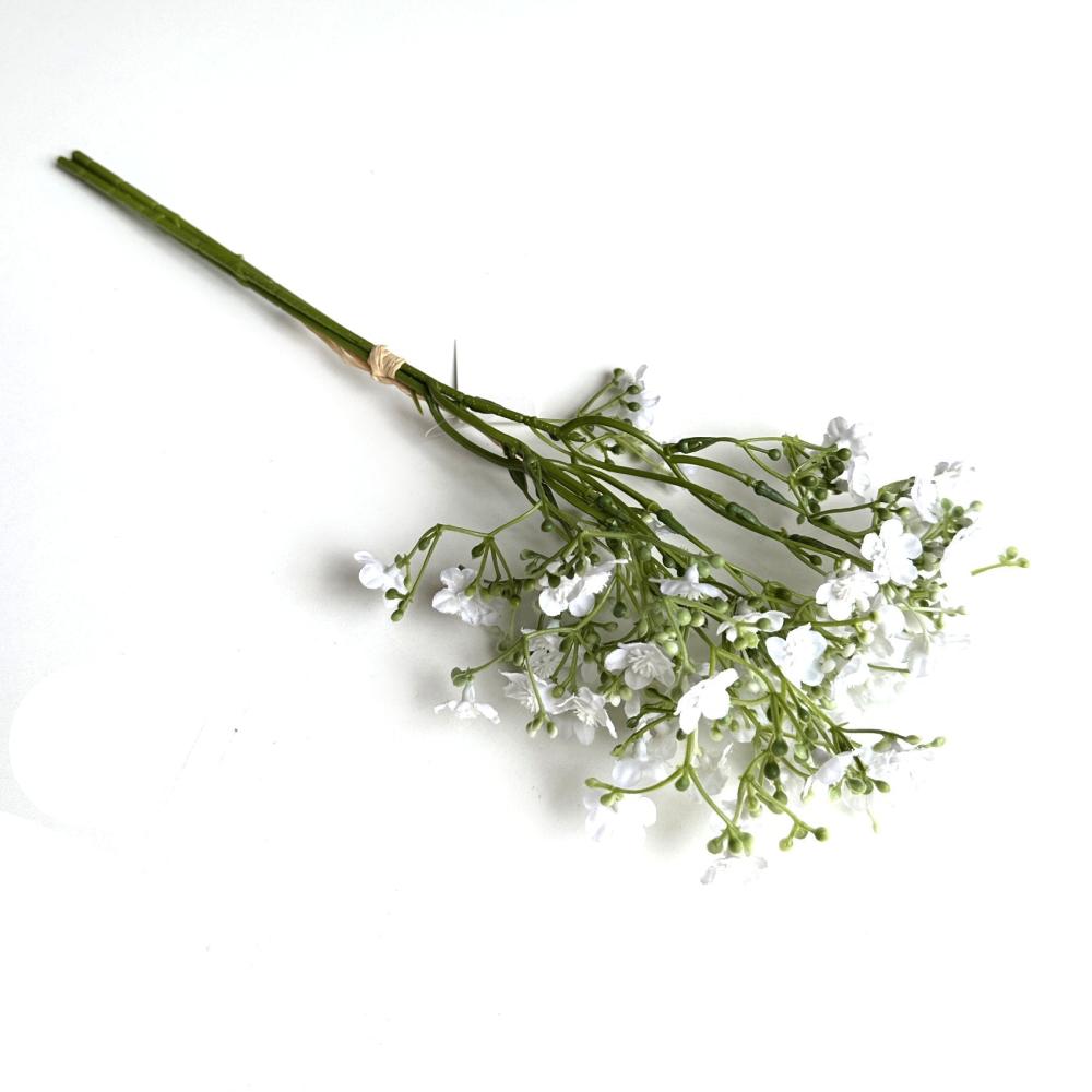 Wedding Flowers and Decorations | Artificial Forget Me Not Flower Bundle – White Flowering Plants & Trees Spring Flowers